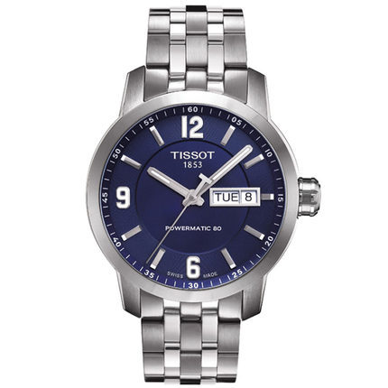 香港直邮 Tissot天梭骏驰机械钢带男表T055.430.11.047.00