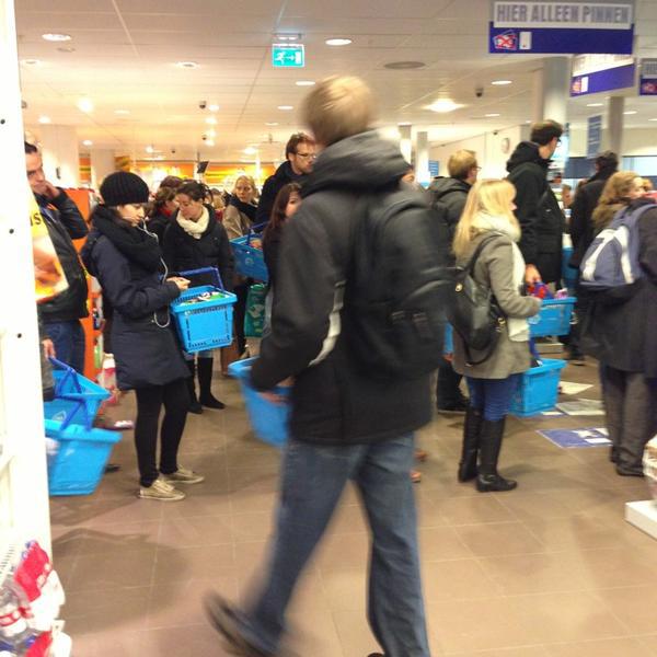 Photo taken at Albert Heijn by Thierry V. on 1/14/2013-荷兰乌特勒支哥德贝尔得瓦尔迪亚149号 Photo taken at Albert Heijn by Thierry V. on 1/14/2013