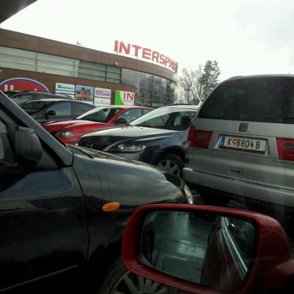Photo taken at INTERSPAR by Heinrich H. on 12/15/2012-奥地利克恩顿州克拉根福 Photo taken at INTERSPAR by Heinrich H. on 12/15/2012