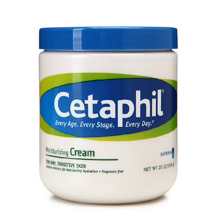 Cetaphil丝塔芙 舒特肤保湿润肤霜566G 温和面霜 台北直发！
