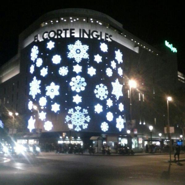 Photo taken at El Corte Inglés by salinasjavi on 12/3/2012