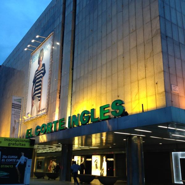 Photo taken at El Corte Inglés by dimalive on 3/17/2013