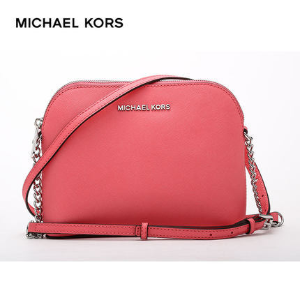 MICHAEL KORS迈克科尔斯MK女士黑色牛皮小号单肩链条包斜挎包