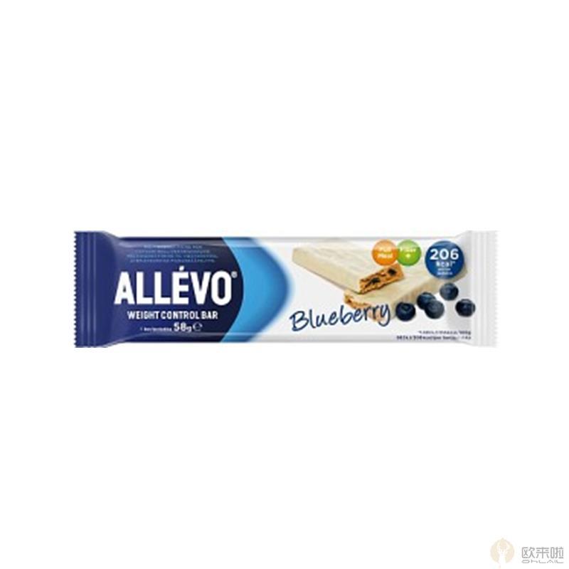 瑞典 Allevo 低卡路里蓝莓能量棒 58g 瑞典 Allevo 低卡路里蓝莓能量棒 58g