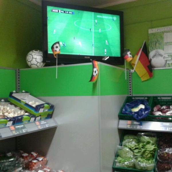 Photo taken at Edeka Lukasiewicz by Sandy C. on 6/8/2012