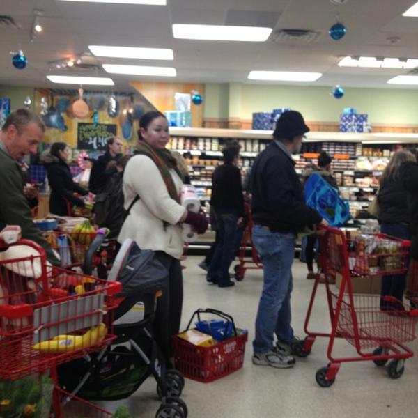 Photo taken at Trader Joe's by Teagan on 12/8/2012