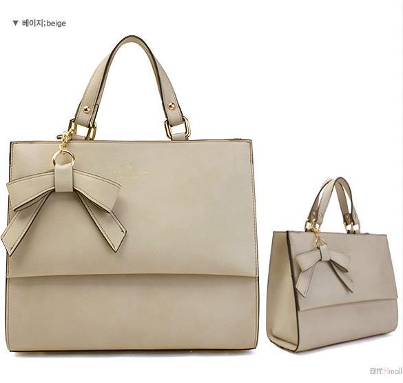 McLaNEE 斜挎包手提包单肩包(米色)