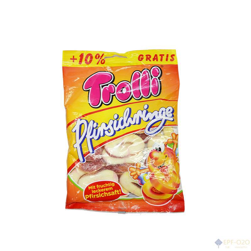 Trolli口力 蜜桃味圆圈橡皮软糖 200g