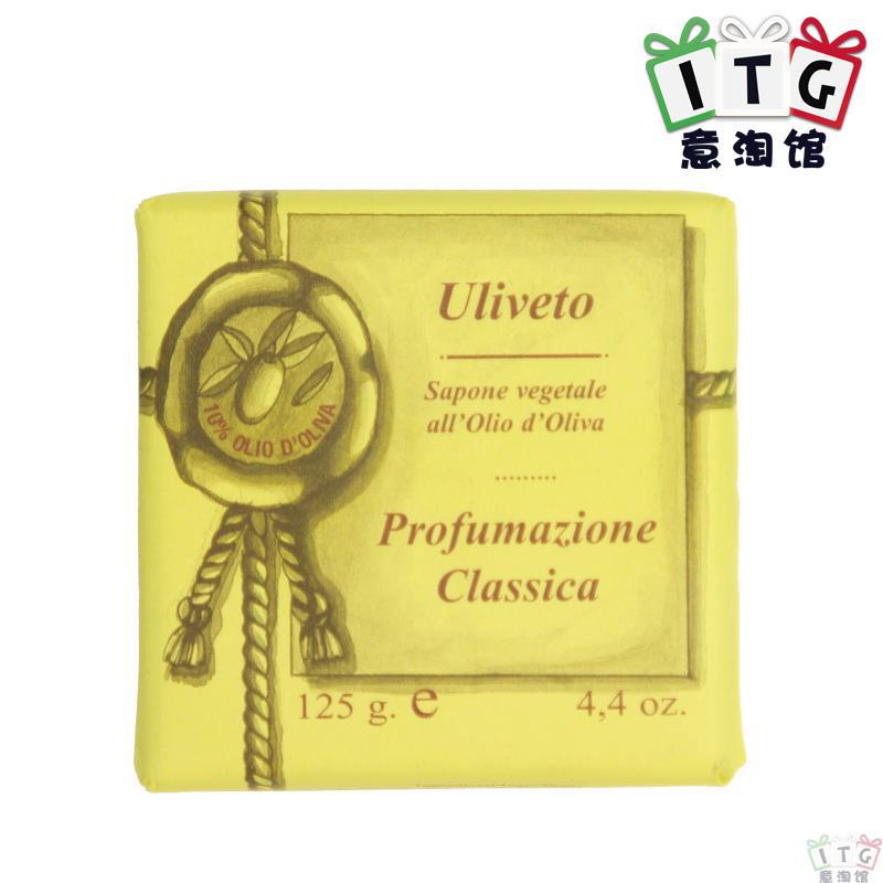 ITERITALIA橄榄油植物性香皂125克经典香型