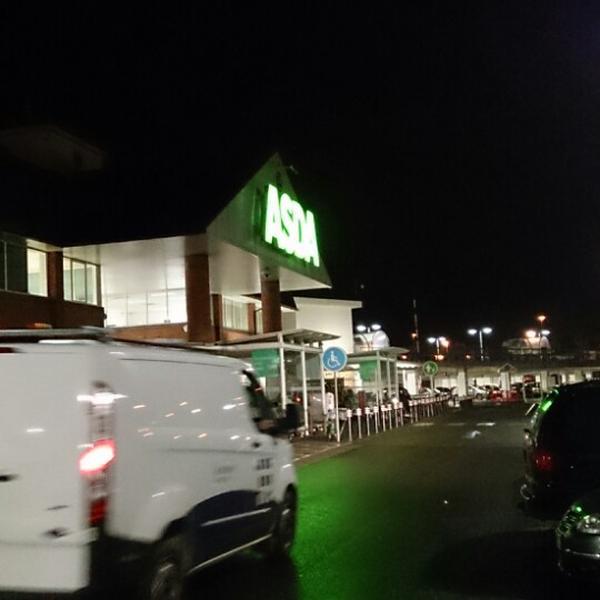 Photo taken at Asda by Noumaan A. on 1/10/2014-英国莱斯特郡奥德比城莱斯特路 Photo taken at Asda by Noumaan A. on 1/10/2014