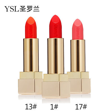 YSL/圣罗兰方管口红 迷魅方管唇膏 滋润保湿持久 17 13 1号 正品