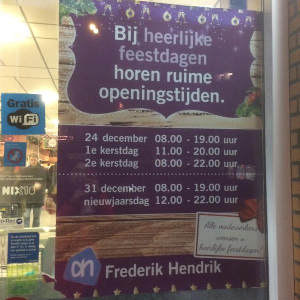 Photo taken at Albert Heijn by Майя П. on 12/24/2014