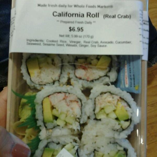 Photo taken at Whole Foods Market by Alice F. on 4/1/2012-加尼福尼亚圣莫尼卡威尔希尔大道500(在第5街) Photo taken at Whole Foods Market by Alice F. on 4/1/2012