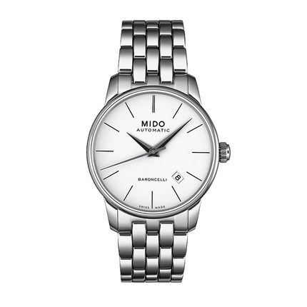 瑞士 美度MIDO贝伦赛丽机械男表M8600.4.76.1钢带男表