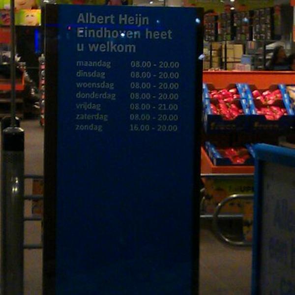 Photo taken at Albert Heijn by DJ I. on 2/14/2012