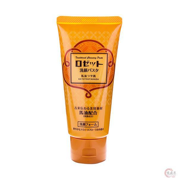 日本 Rosette诗留美屋 马油洗面奶 洁面乳 深层补水 保湿弹力 120g