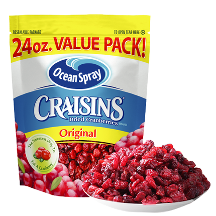 Ocean Spray CRAISINS 美国原装进口蔓越莓干680g 零食 烘焙原料