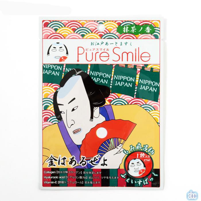 Pure smile 面膜 日本进口沪江人物脸谱面膜 贴片式补水保湿面膜 玻尿酸补水滋润面膜(有香味) Pure smile 面膜 日本进口沪江人物脸谱面膜 贴片式补水保湿面膜 玻尿酸补水滋润面膜(有香味)