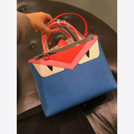 正品直邮FENDI/芬迪2016现款女包时尚小怪兽手提包8BH25367NF077L 正品直邮FENDI/芬迪2016现款女包时尚小怪兽手提包8BH25367NF077L