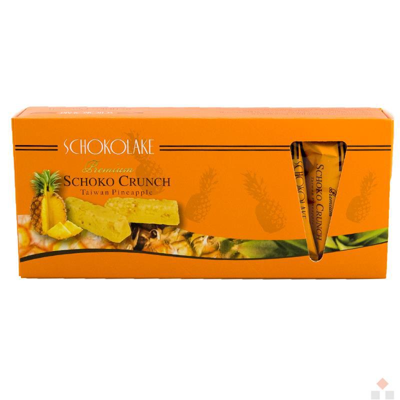 巧克力云庄Schokolake 台湾土菠萝巧克力脆条(154g/14入)*2盒