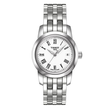 瑞士手表 天梭女表 手表女 石英表  钢带表 T033.210.11.013.00