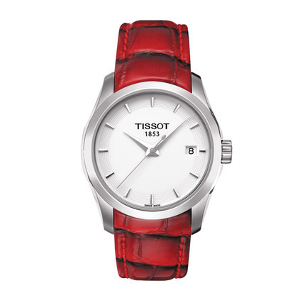 【香港直邮】Tissot天梭库图休闲石英女表 T035.210.16.011.01