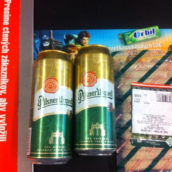 Photo taken at Billa by Daniel P. on 6/22/2013