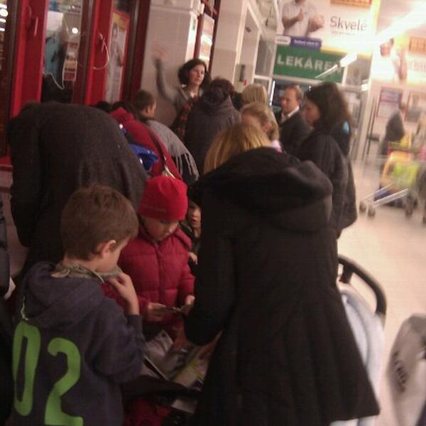 Photo taken at Billa by Lubomir T. on 11/22/2012