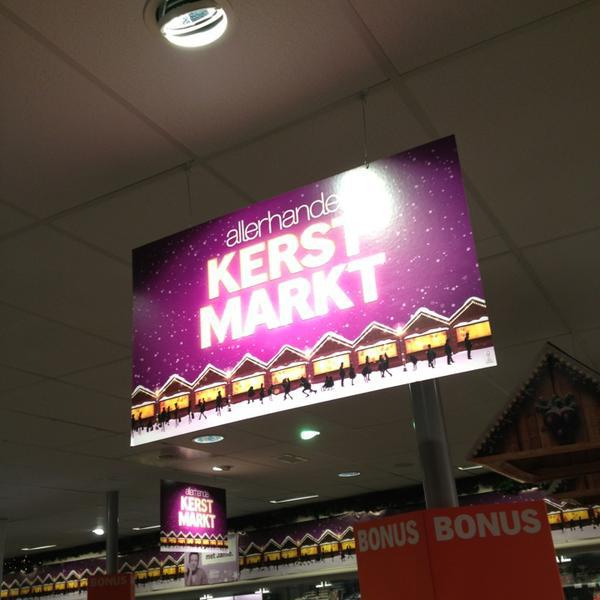 Photo taken at Albert Heijn by Rick M. on 12/21/2012