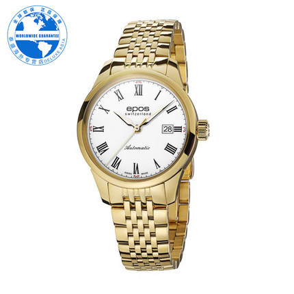 EPOS/ 爱宝时 正品男士手表 手动机械腕表3426.132.22.20.32