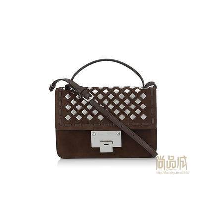 正品jimmy choo周仰杰2016新款女包潮时尚真皮搭扣单肩包REBELSQB 正品jimmy choo周仰杰2016新款女包潮时尚真皮搭扣单肩包REBELSQB