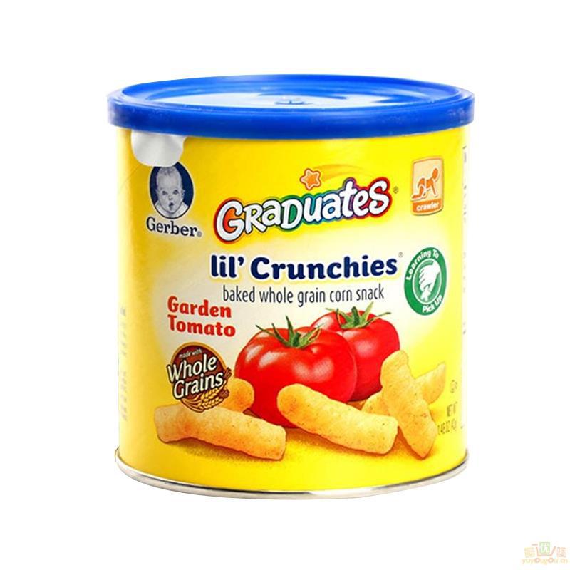 美国进口番茄泡芙条-Gerber嘉宝番茄泡芙条42克 美国进口番茄泡芙条-Gerber嘉宝番茄泡芙条42克