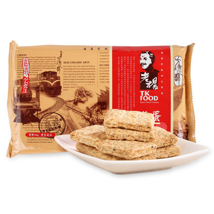 台湾进口特产老杨方块酥鸡蛋饼干180g办公室零食早餐临期促销