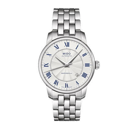 瑞士手表 美度mido贝伦赛丽手表男表机械表男表 M8600.4.21.1