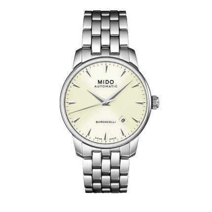 瑞士手表 美度mido贝伦赛丽手表男表机械表  M8600.4.14.1