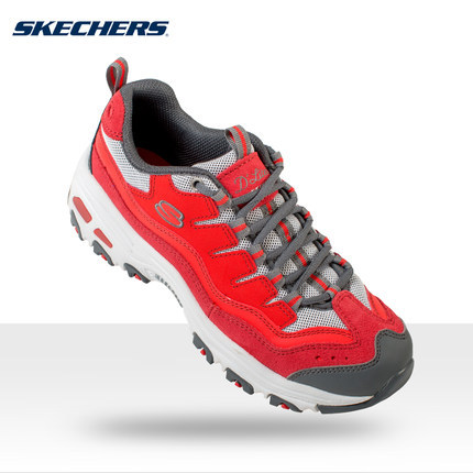 Skechers斯凯奇舒适厚底运动鞋 D'lites百搭撞色女休闲鞋99999755