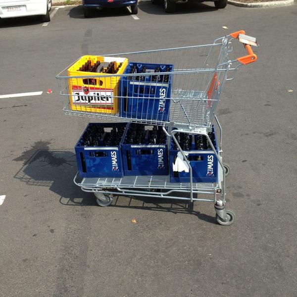 Photo taken at Colruyt by Francois L. on 7/22/2013