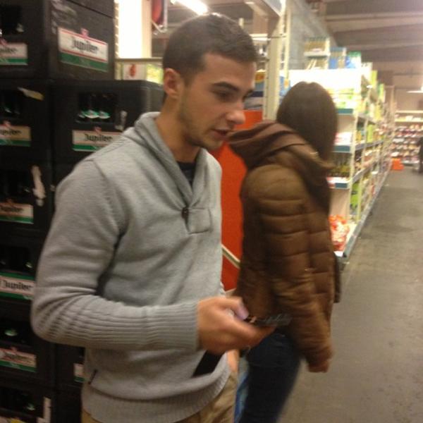 Photo taken at Colruyt by Elliot A. on 11/19/2012