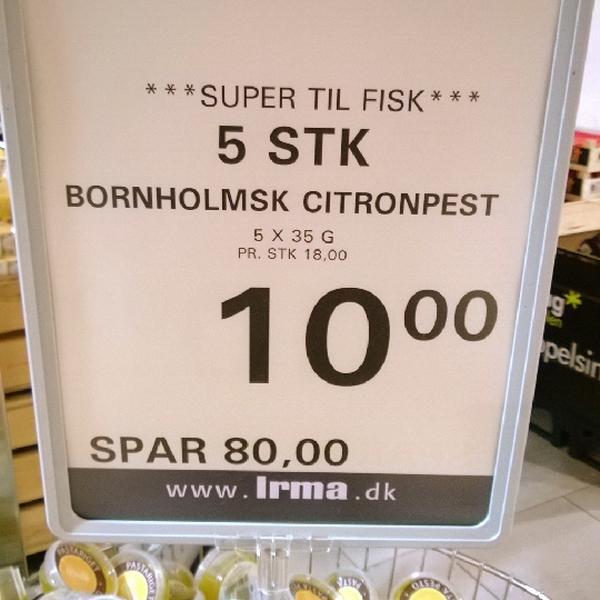 Photo taken at Irma Amager Center by Jannie V. on 12/21/2013