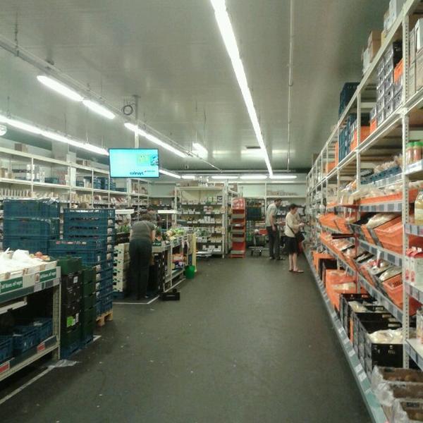 Photo taken at Colruyt by Tom D. on 8/17/2012