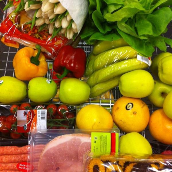 Photo taken at Colruyt by Miel D. on 3/24/2012