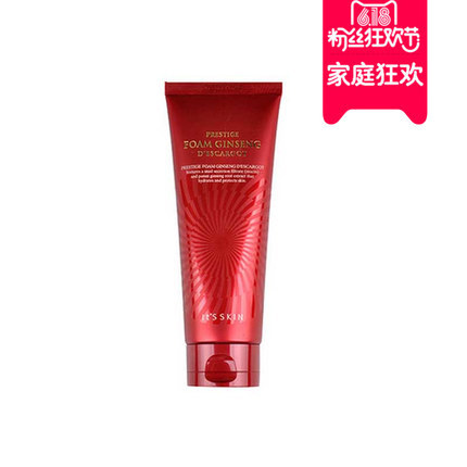 it's skin伊思红参蜗牛洗面奶 保湿补水抗皱洁面乳150ml