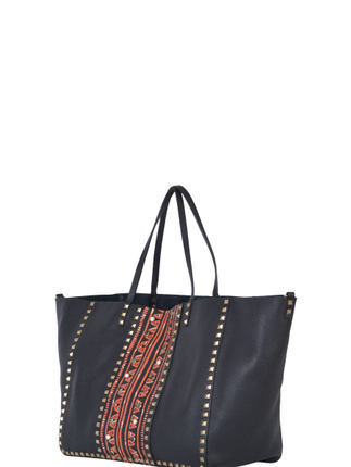 VALENTINO/驼鹿印花手提包