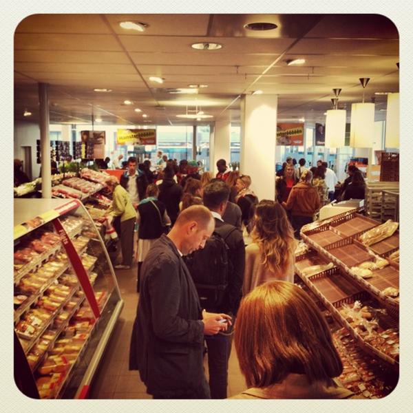 Photo taken at Albert Heijn by Sammy-Jo V. on 9/12/2012