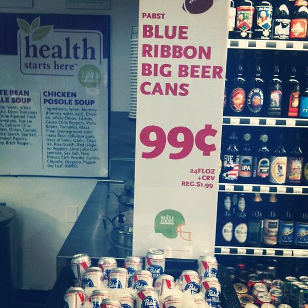 Photo taken at Whole Foods Market by TJ M. on 2/4/2012-加利福尼亚州91423 谢尔曼奥克斯 滨江中央(在冷水峡谷大道)12905号 Photo taken at Whole Foods Market by TJ M. on 2/4/2012