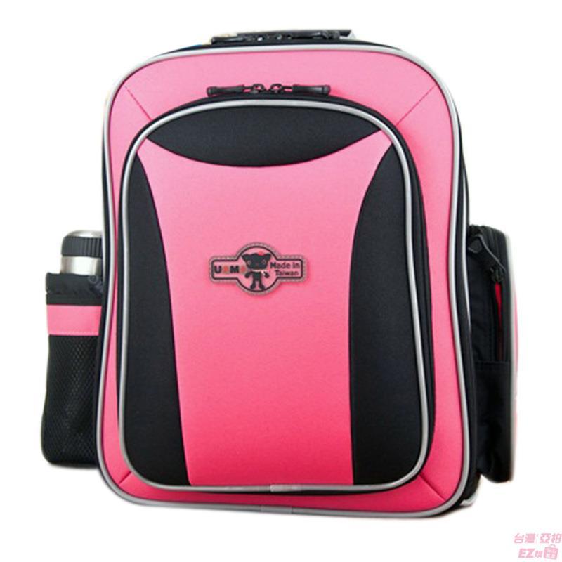 中国台湾进口后背书包-UnMe 立体式后背书包 桃红色
