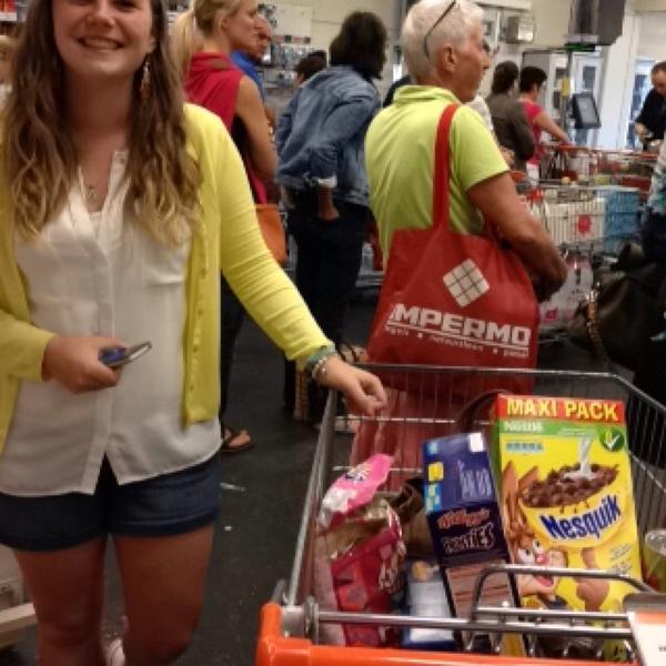 Photo taken at Colruyt by Elien G. on 6/10/2014