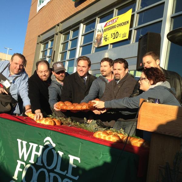 Photo taken at Whole Foods Market by Chris W. on 12/11/2013