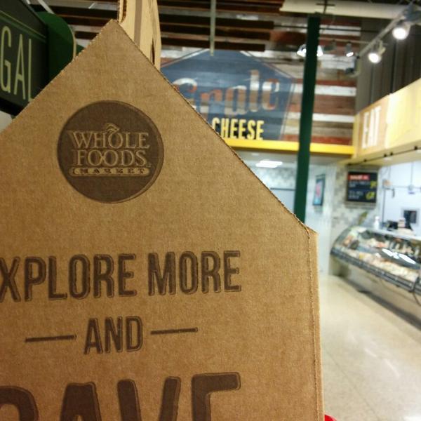 Photo taken at Whole Foods Market by Christopher C. on 4/26/2014