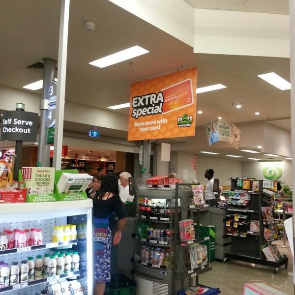 Photo taken at Woolworths by Daniel W. on 11/21/2013